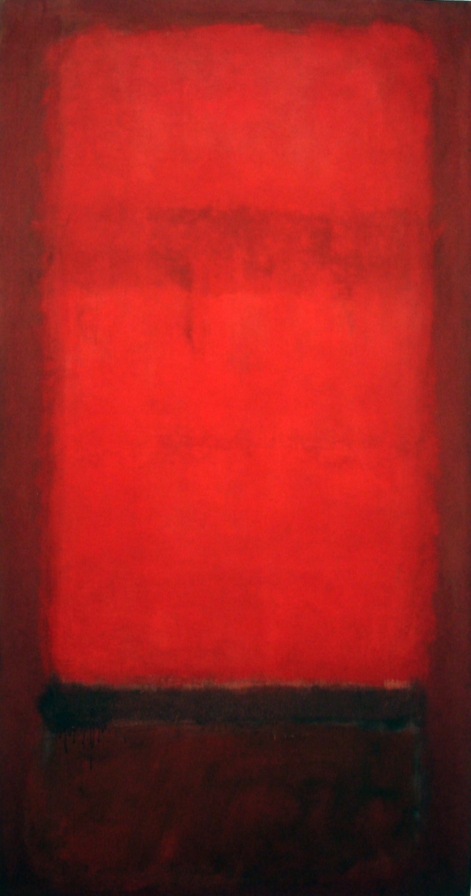 Black painting Mark Rothko
