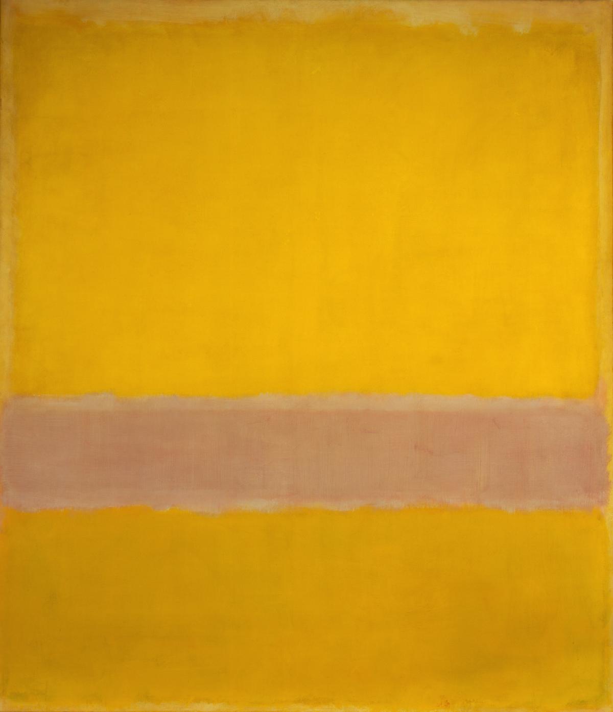 Yellow Mark Rothko
